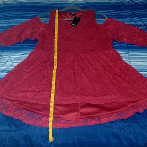 Beautiful lace Torrid babydoll